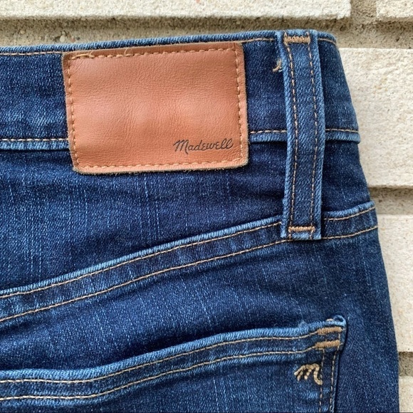 Madewell 10" High-Rise Skinny Jeans in Hayes Wash F4684 - Picture 8 of 13
